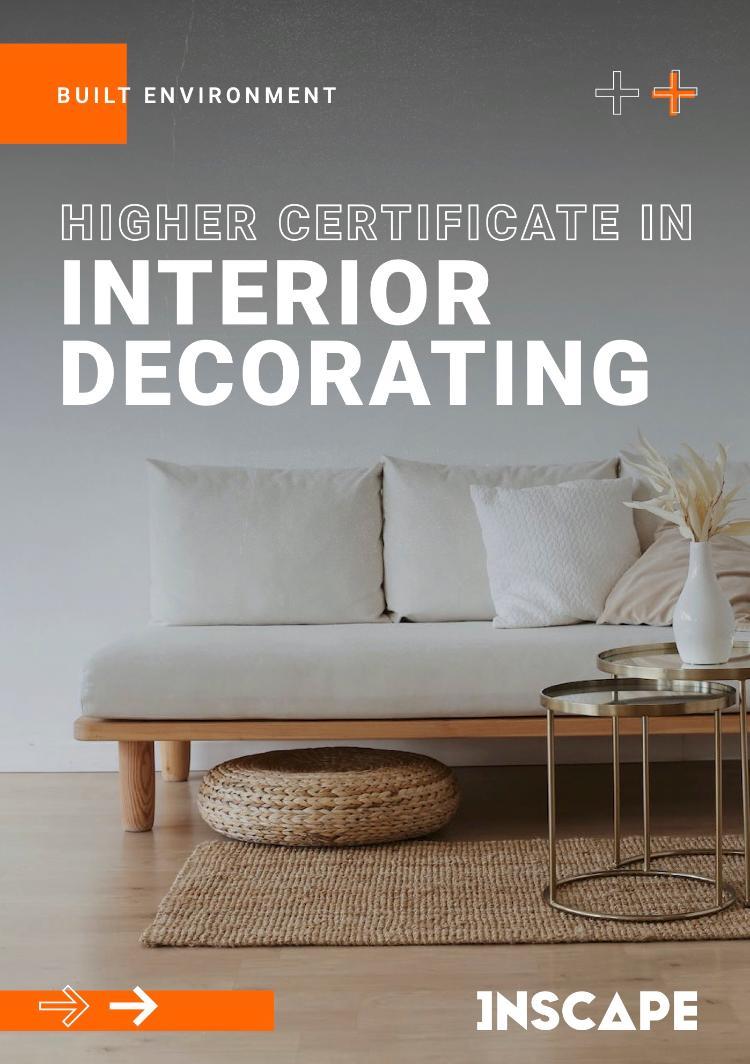 Higher Certificate in Interior Decorating